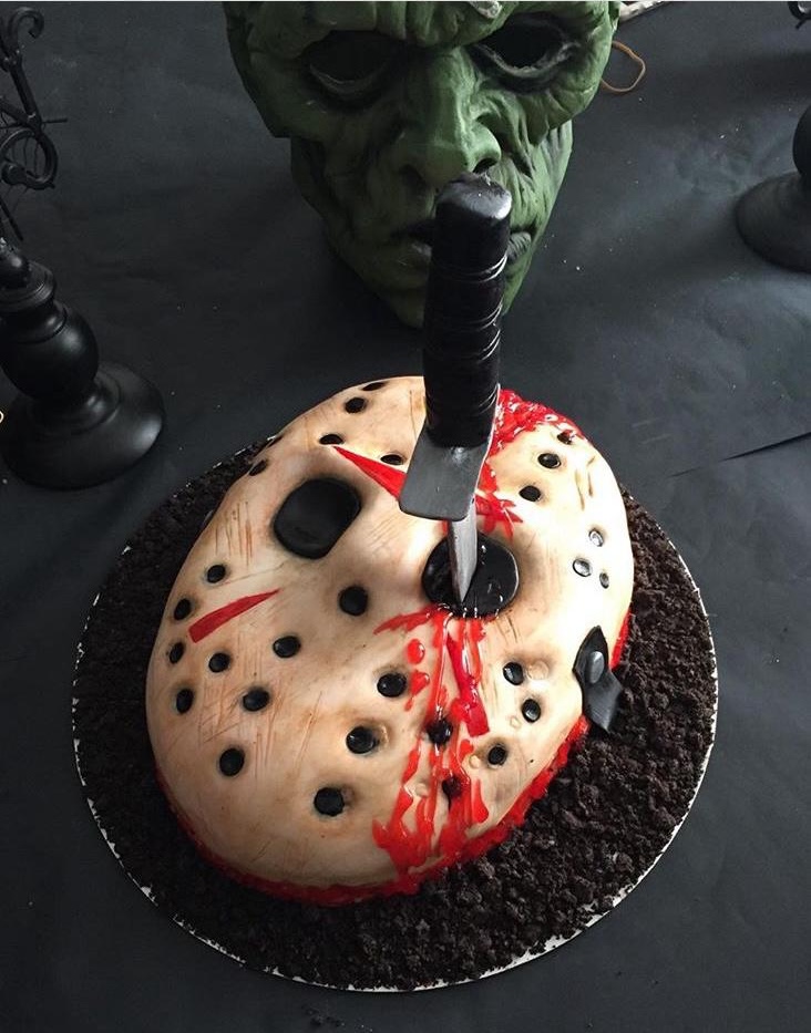 A happy birthday cake with a custom fish drawing for a 10 year old